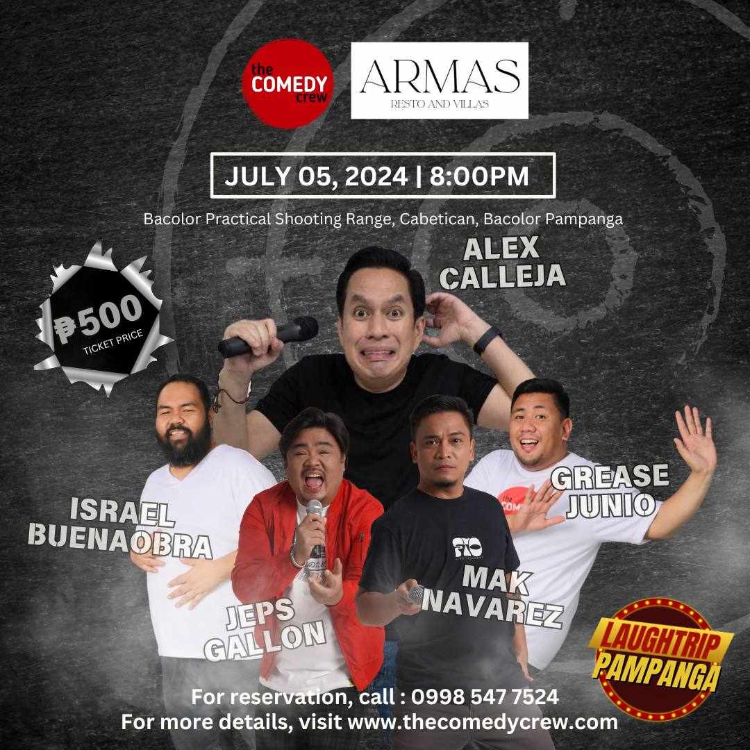 stand up comedy show pampanga