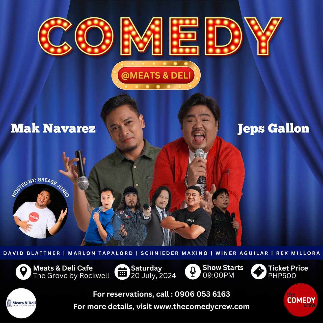 Comedy @ Meats & Deli