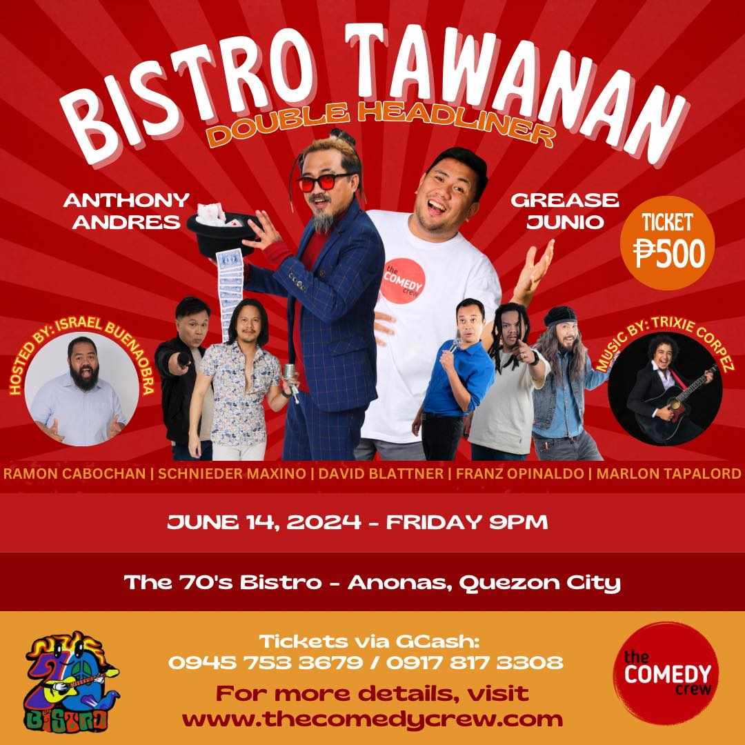 bistro tawanan stand up comedy