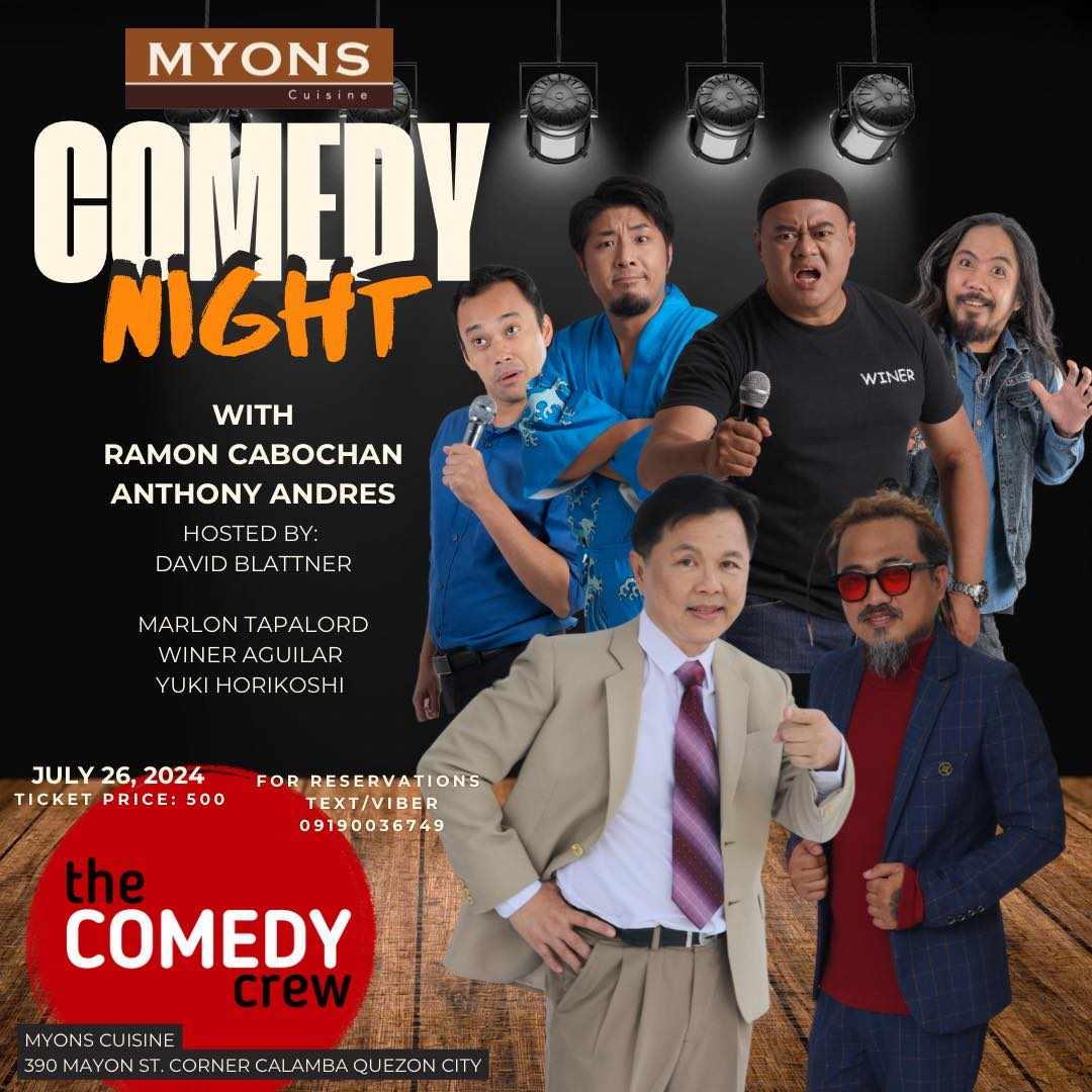 standup comedy night myons