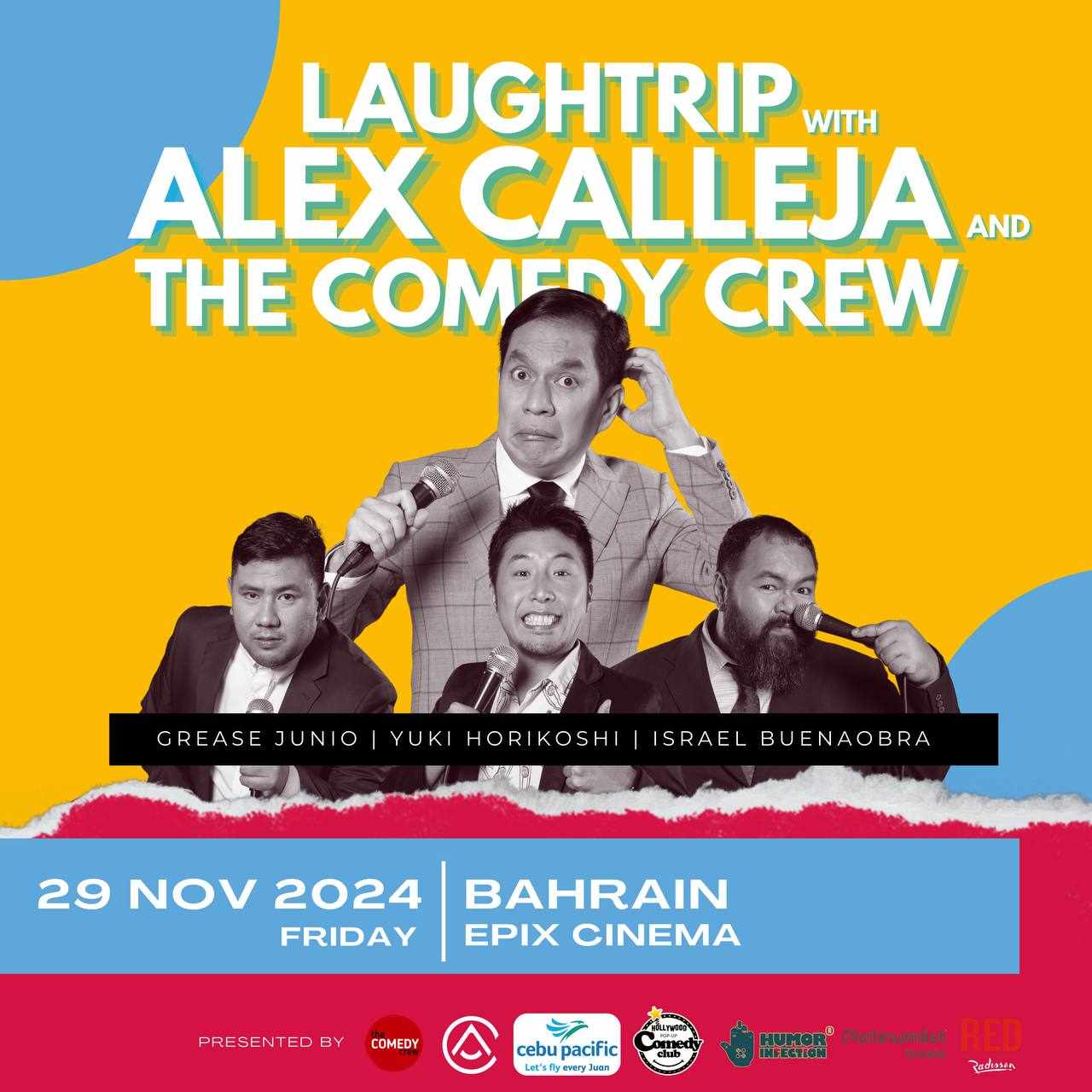 standup comedy show bahrain