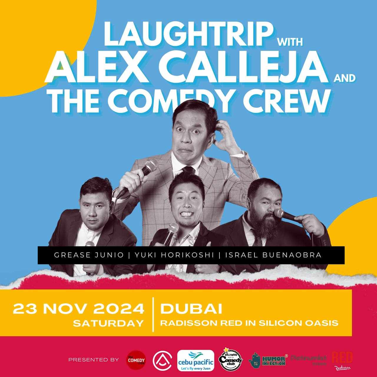 standup comedy show dubai