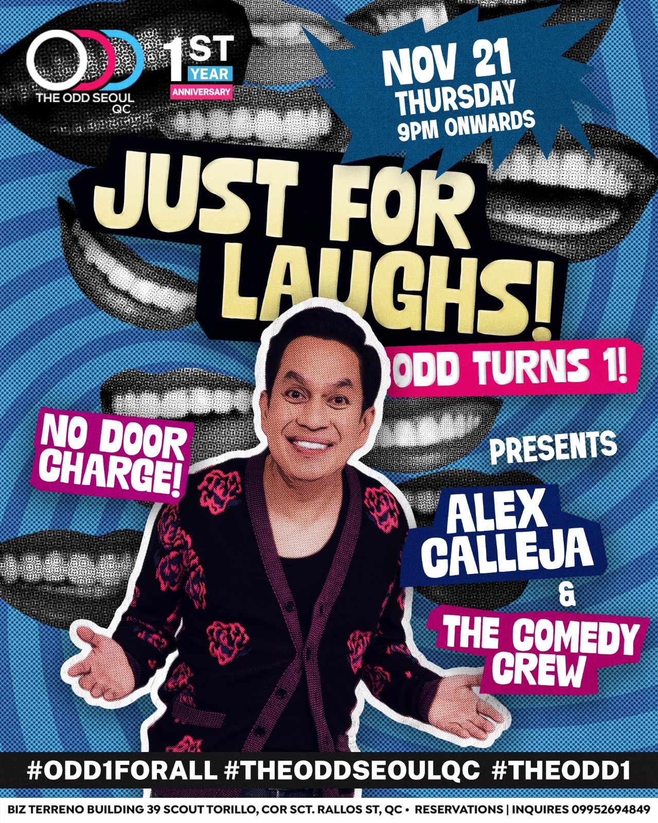 justforlaughs standup comedy show