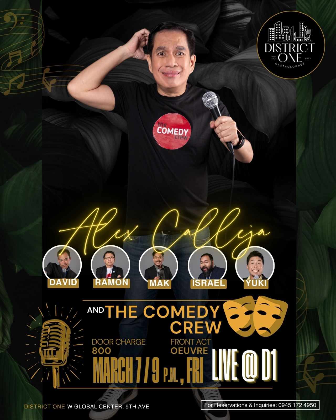 standup comedy show district one