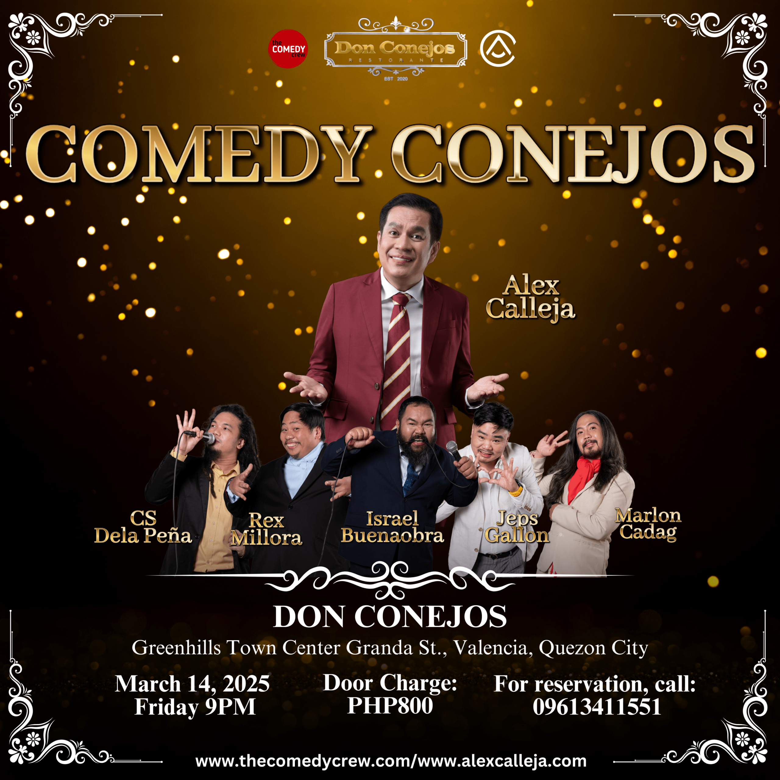 standup comedy don conejos march